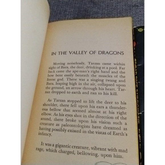 3 Vintage Tarzan ~Edgar Rice Burroughs Novels 5, 6 & 8 (bb10) - Picture 7 of 8
